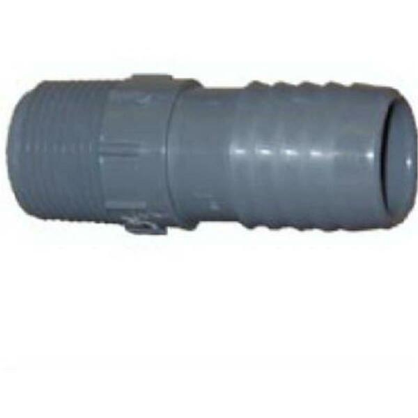Genova Products 380404 1.25 in. Insert x 1 in. Male Iron Pipe Reducing Male Adapter 401281
